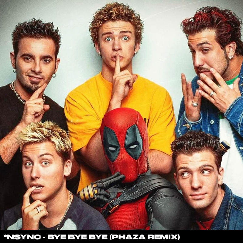 NSYNC Bye Bye Bye PHAZA Remix cover art